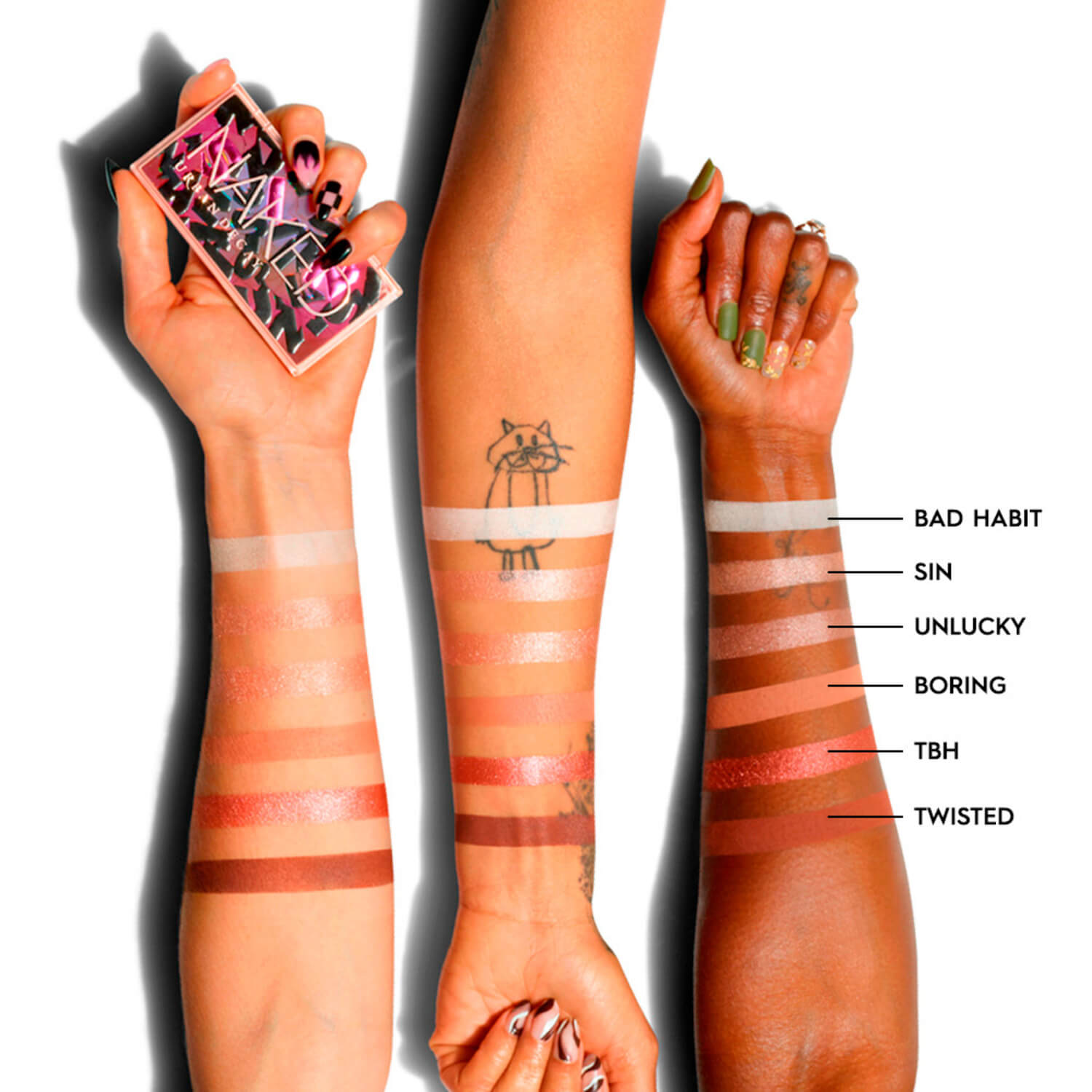 MINI NAKED SIN PALETTE (MINIPALETA DE SOMBRAS)